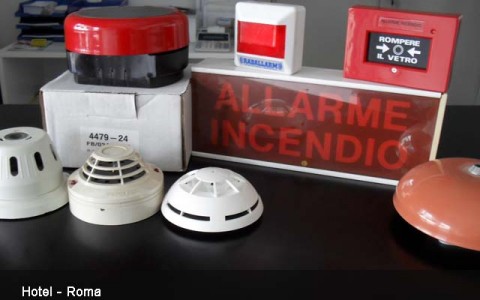 Progettazione impianto elettrico Hotel Roma